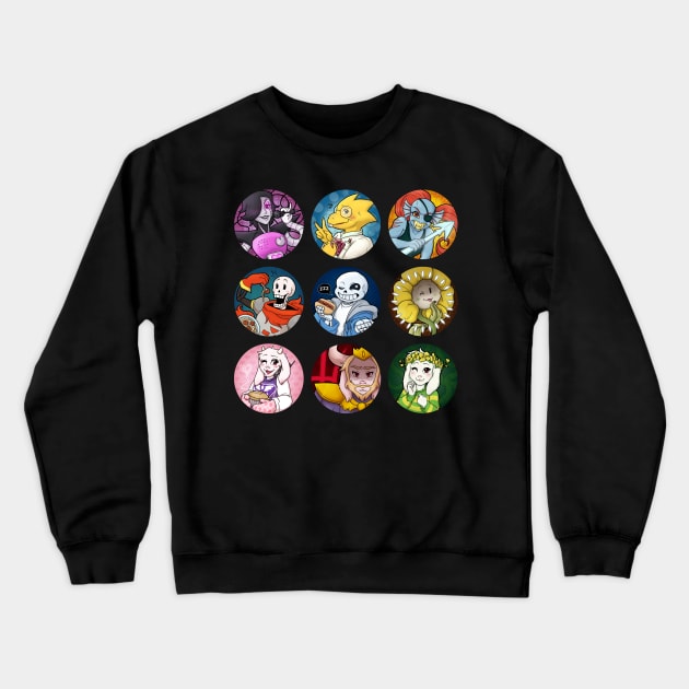 Undertale Anime Crewneck Sweatshirt by LovelyKouga